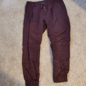 Maroon chinos